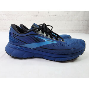 Brooks Trace 2 Shoes Blue Sneaker Running Gym Walking 1103881D471 Men's 9.5